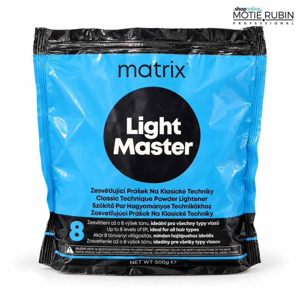 אבקת הבהרה Matrix Light Master עד 8 דרגות — 500 גרם