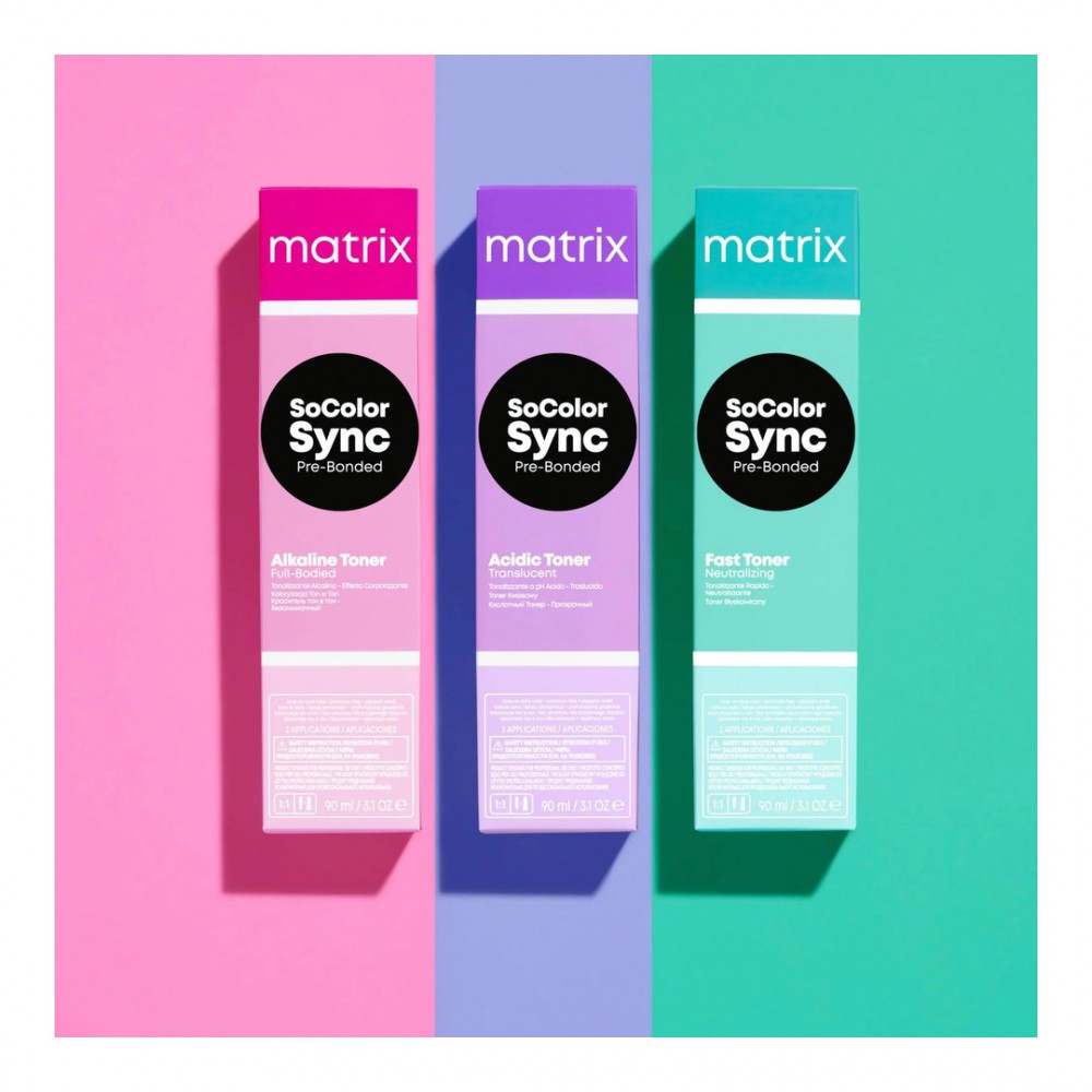 Matrix Super Sync Alkaline – צבע שטיפה אלקלי ללא אמוניה