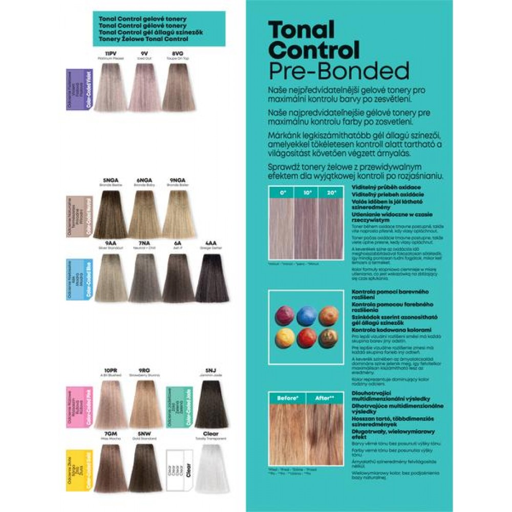 Matrix Tonal Control Pre-Bonded – טונר חומצי לשליטה מדויקת בגוון