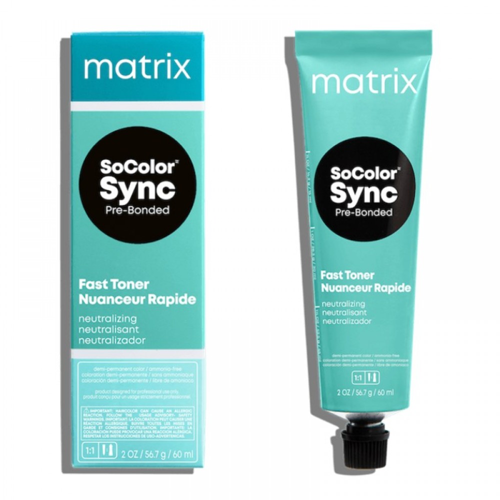 Matrix SoColor Sync 5-Minute Fast Toner – טונר מהיר ANTI YELLOW / ANTI BRASS / ANTI RED